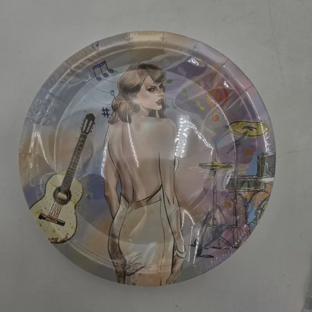 Taylor Swift‎ Party Decor Plates Napkins Table Cover 41 Pcs